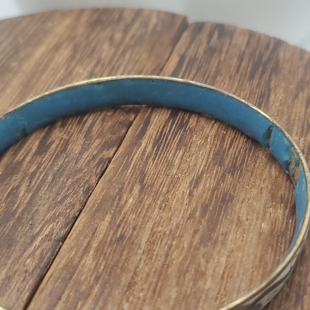 Antique French enamel cloissone‎ bracelet  B2123